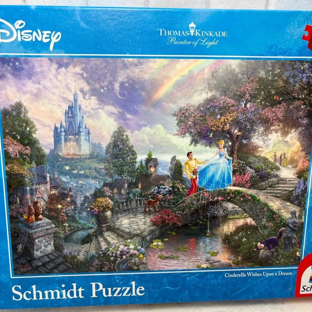 Schmidt Spiele Thomas Kinkade Disney‎ Cinderella Jigsaw Puzzle (1000Pc)
